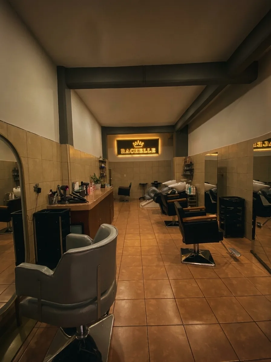 Interior de Estética Rachelle en Misantla, Veracruz