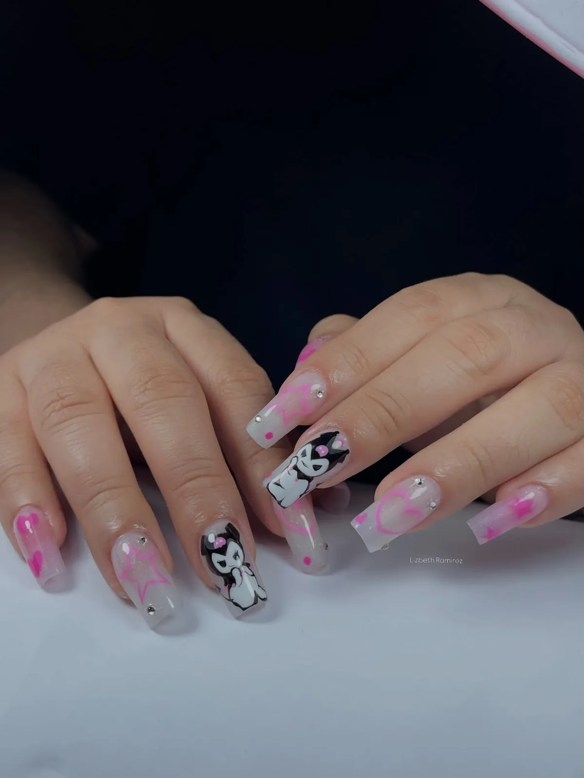 Diseño de uñas realizado en Estética Rachelle en Misantla, muestra 14
