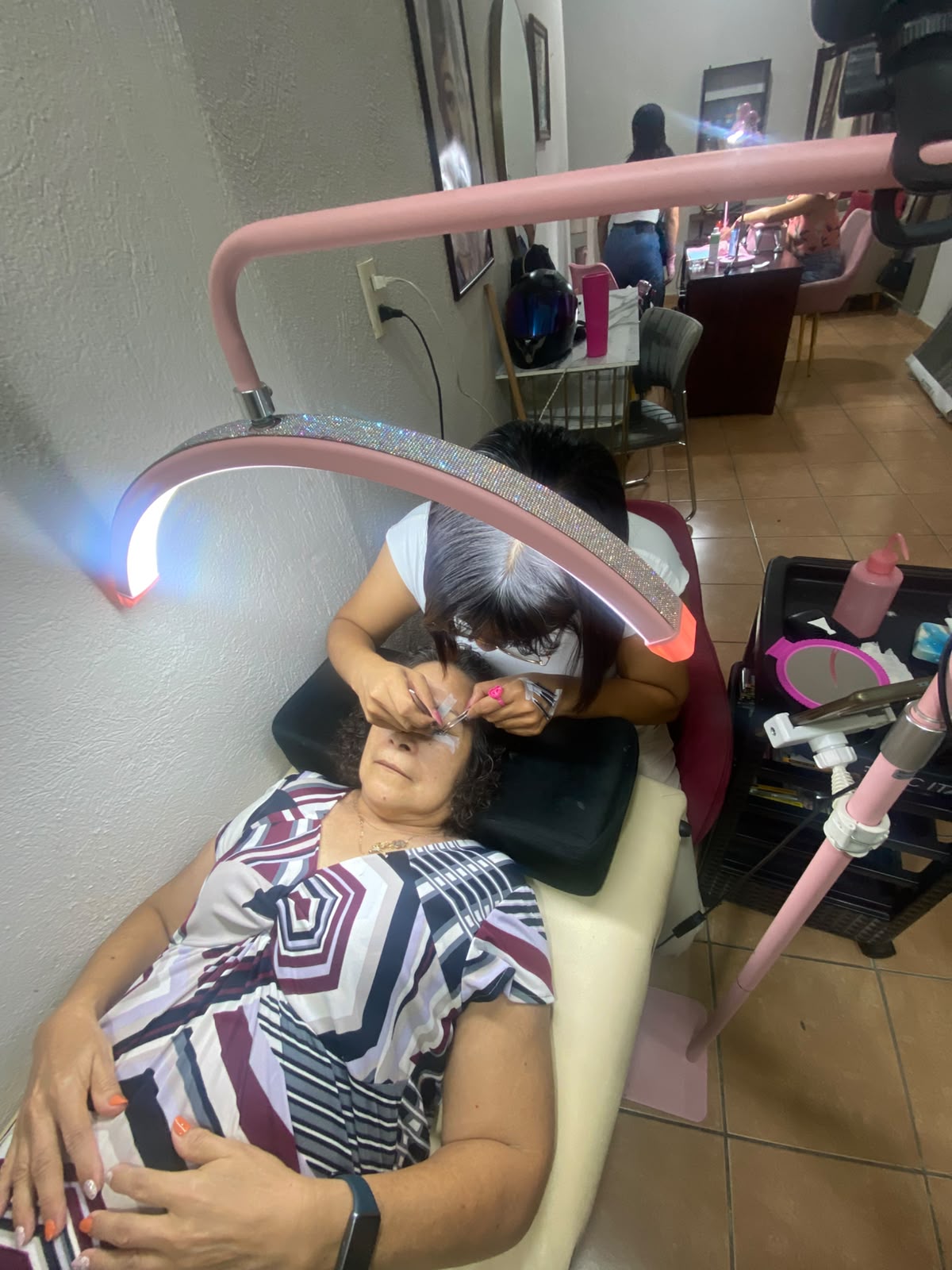 Servicio de extensiones de pestañas